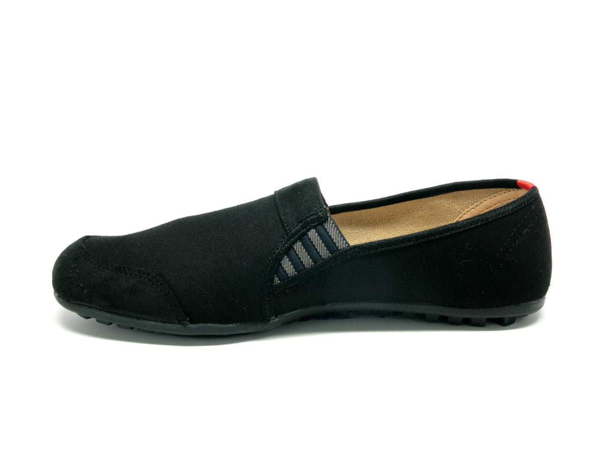 Women's Lounger in Black - Ionic Epic simply FABRIC footwear